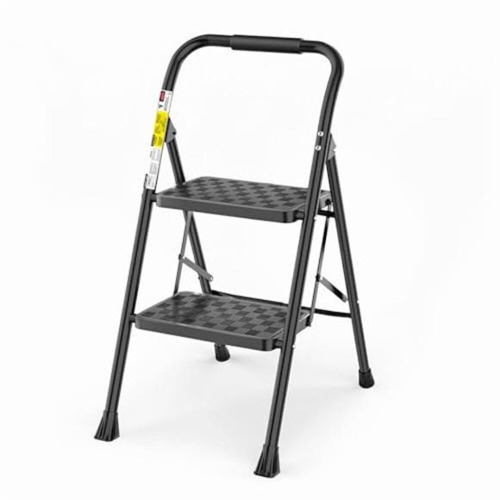 2 Step Ladder, Step Stool for Adults,2 Step Ladder Folding Step Stool